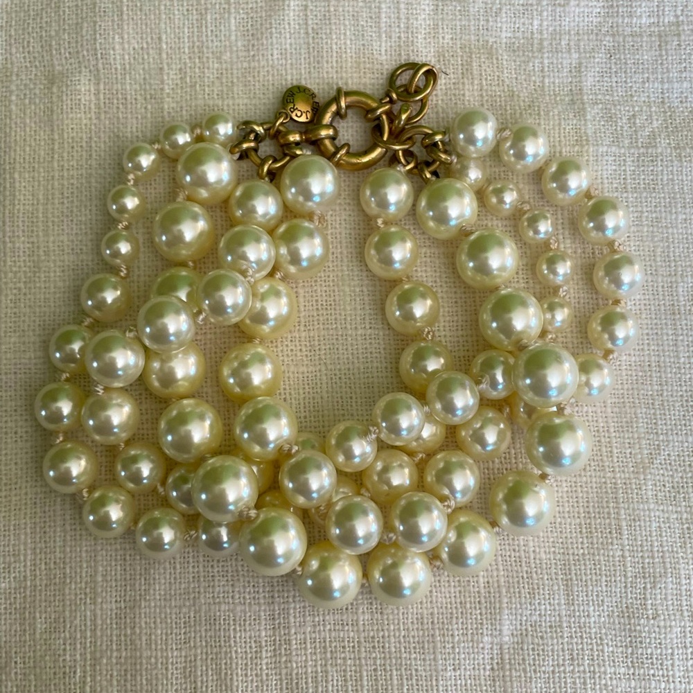 J. Crew 4 Strand Pearl Bracelet - Picture 4 of 4